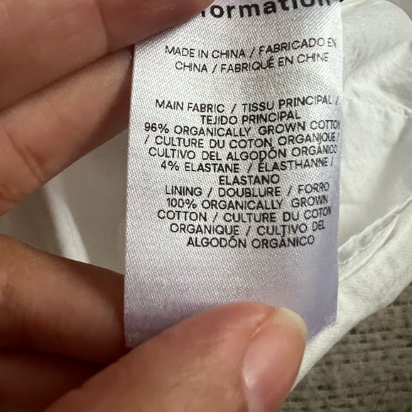 Reformation Catarina dress USA large 10 white - Picture 11 of 13